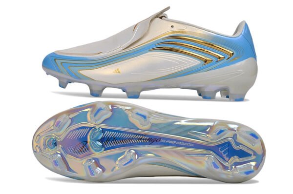 189 Adidas F50 Messi Elite "El Último Tango" (Ivory / Semi Blue Burst / Icey Blue.)