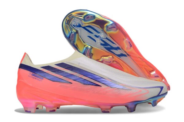 81 Adidas F50 Hyperfast Elite Laceless, football boots from the Chaos vs Control Pack.