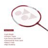 YONEX ZR 100 Light Badminton Racquet (Strung, Light Red)