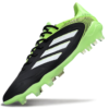c646bda4 Adidas Copa Pure III Elite FG in the Core Black, Footwear White, and Lucid Lemon colorway.