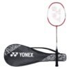 YONEX ZR 100 Light Badminton Racquet (Strung, Light Red)
