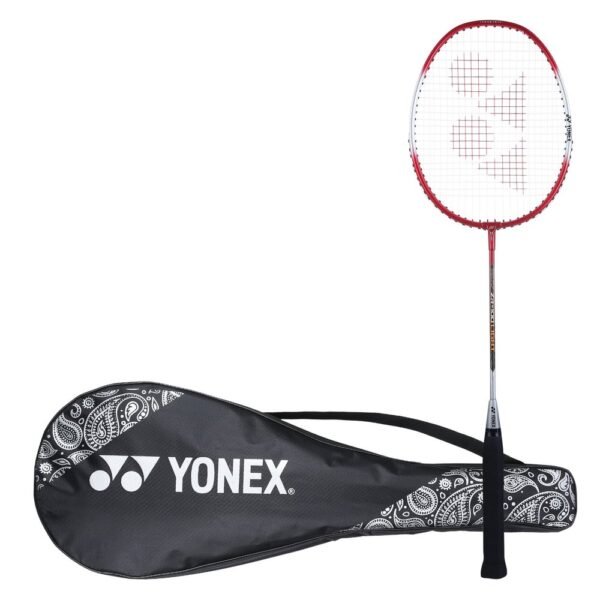 YONEX ZR 100 Light Badminton Racquet (Strung, Light Red)